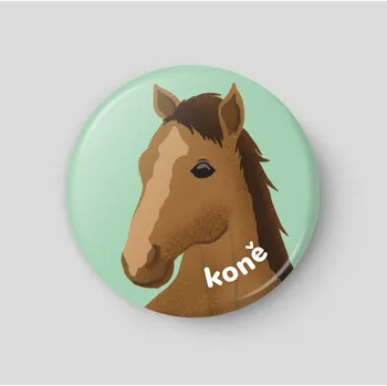 Magnetická kreslící tabulka Koně - plánovací magnetka