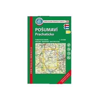 KČT 70 Pošumaví - Prachaticko 1:50 000 / turistická mapa