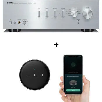 Hi-Fi Zesilovač YAMAHA A-S501 SILVER + streamer (Akce, WiiM mini streamer zdarma!)