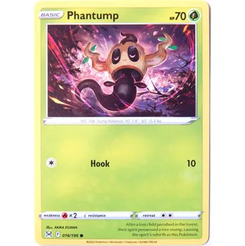 Sběratelská karetní hra Pokémon karta Phantump 016/196 - Lost Origin