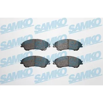 Brzdová destička Sada brzdových destiček, kotoučová brzda SAMKO 5SP1967