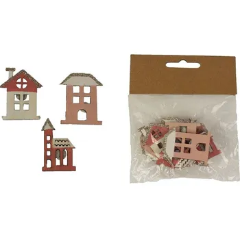 Vánoční dekorace Dekorace k nalepení 12 ks D2214