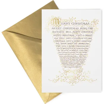 MinaLima Přáníčko: Bradavická koleda