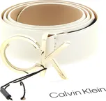 CALVIN KLEIN Dámský bílý pásek K60K610157-YAF-622 Velikost 90