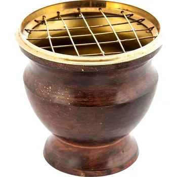 Vykuřovadla Vykuřovací miska smalt červenohnědá