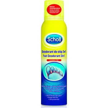 Kosmetika na nohy Scholl ochranný deodorant na nohy, 150 ml