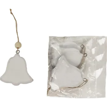 Vánoční dekorace Dekorace zvonek, 3 ks D4084-01