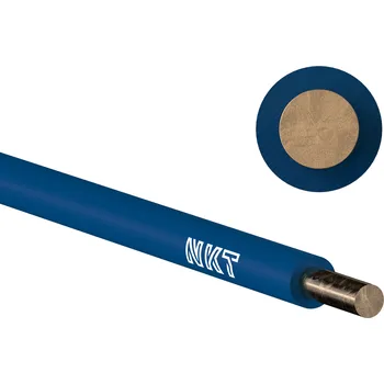 elektrický kabel KABLO VRCHLABÍ Kabel H07V-U 10 modrý (CY) CP1500100TNNNFN