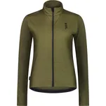 merino mikina MONS ROYALE REDWOOD WIND JERSEY WMNS dark olive Velikost: XL