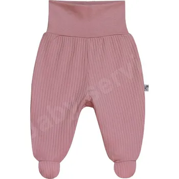 Dupačky Baby Service Bavlněné polodupačky Pruhy růžová Vel. 50