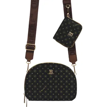 Kabelka Dámská kabelka BRICIOLE 4151# černá, hnědá