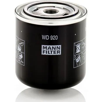 Hydraulický filtr Filtr, pracovní hydraulika MANN-FILTER WD 920