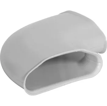 Kanalizační potrubí Koleno 90° - horizontální - 132x52mm, tunnel IVAR.AIRT K90H