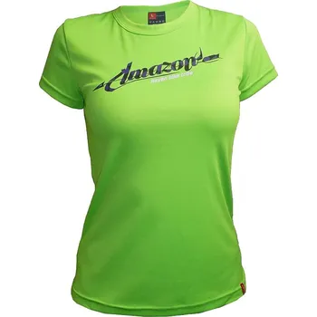 cyklistický dres HAVEN Cyklistický dres s krátkým rukávem - AMAZON SHORT - zelená/fialová