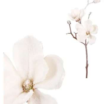 Autronic Magnólie, barva bílá. KUC2607 WT, sada 6 ks