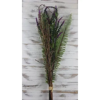 umělá květina Svazek levandule s příslušenstvím, 66 cm
