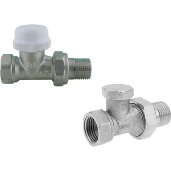 Ventil 1/2" Přímá sada připojení radiátoru bez termostatické hlavice