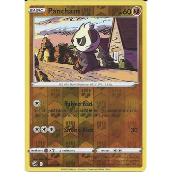 Volný čas Pokémon karta Pancham 149/264 Reverse Holo - Fusion Strike