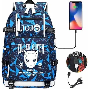 Sportovní batoh Unisex batoh s USB - 021