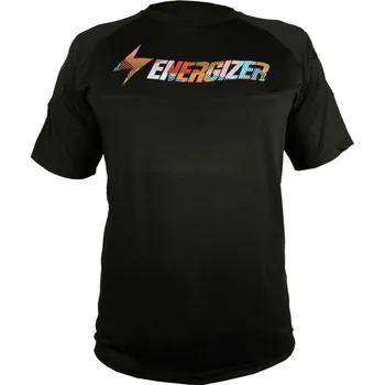 Cyklistické oblečení HAVEN Cyklistický dres s krátkým rukávem - ENERGIZER - černá/oranžová 3XL