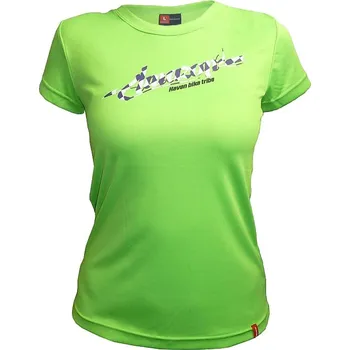 cyklistický dres HAVEN Cyklistický dres s krátkým rukávem - AMAZON SHORT - zelená/bílá M