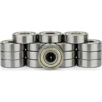 Nijdam ABEC 7 Chrome In-line ložiska Balení: 16 ks