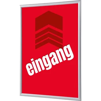 Značení Set klaprámu A4, Vchod, červený, německy