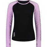 merino triko MONS ROYALE BELLA TECH LS WMNS orchid / black Velikost: L