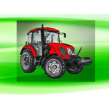 Nášivka Zetor Proxima 110 DTF nažehlovačka 7x5 cm (nažehlovačka s traktorem)