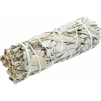 Vonná tyčinka Vykuřovadla BÍLÁ ŠALVĚJ šamanský vykuřovací svazek střední 54-60gr