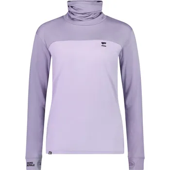 Pánské tričko merino triko MONS ROYALE YOTEI BF HIGH NECK WMNS thistle cloud Velikost: XL