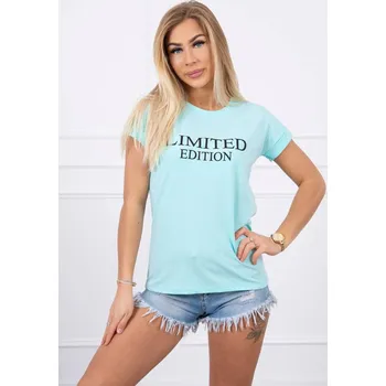 Dámské tričko Kesi Dámské tričko s potiskem Denzel mátová Univerzální