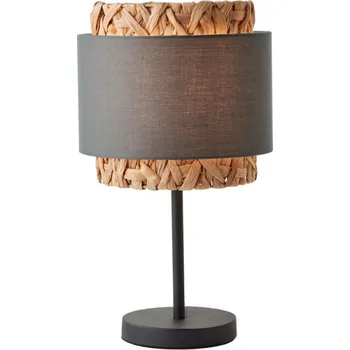Lampička Brilliant 94551/22 Stolní lampa WATERLILLY ŠEDÁ + vodní hyacint
