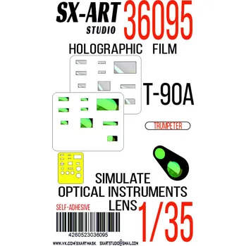 Plastikový model 1/35 Holographic film T-90A (TRUMP)