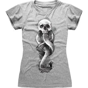 Karnevalový doplněk Heroes Inc. - Tričko pro ženy Harry Potter temná umění - M