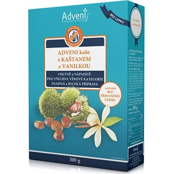 Adveni Medical Adveni Kaše s kaštanem a vanilkou bez přidaného cukru 300g