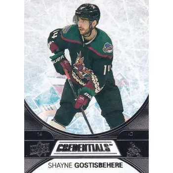 Sběratelská karetní hra řadová karta SHAYNE GOSTISBEHERE 21-22 Credentials číslo 24