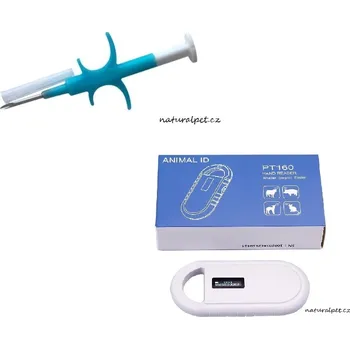 100 KS MIKROČIPŮ 1,25×7 MM A ČTEČKA MIKROČIPŮ W90A ZDARMA (Výhodná sada mikročipů a čtečky)
