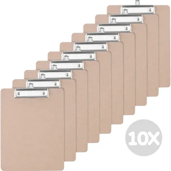 Hendi 66416210 Zvýhodněný multipack - 10x Desky s klipem na menu