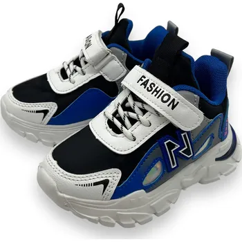 Chlapecké tenisky Fashion Chlapecké modré šněrovací tenisky 07 Barva: Modrá, Velikost: 30