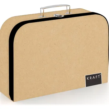 Karton P+P Kufřík lamino 34 x 23 x 10 cm, Kraft Nature