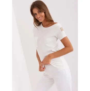 Dámské tričko Dámská halenka s kapsou OCH BELLA ecru