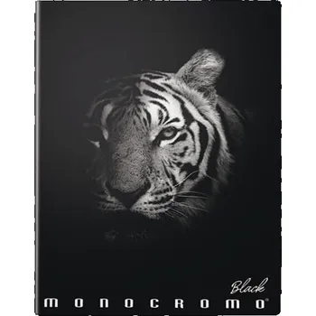 Blok Školní sešit linkovaný 544 Pigna Monocromo Black A5