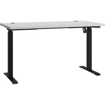 Psací stůl Výškově nastavitelný psací stůl Malta 151 světle šedá, elektrická regulace výšky