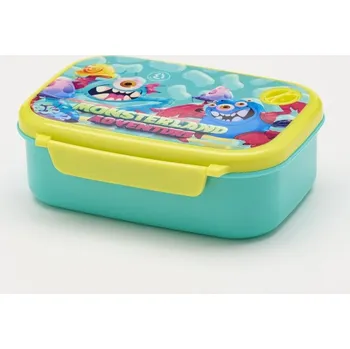 Svačinový box Water Revolution Box na svačinu Monsterland Plast, 17 x 13 x 6 cm