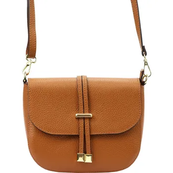 Kabelka Kožená crossbody kabelka Luka 20-028 DL camel