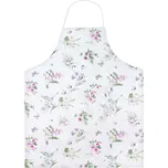 DARRÉ Kuchyňská zástěra Kouzlo bylinek - bílá