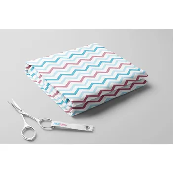 Kočárkovina, Cik cak barevný Barva: Bílá