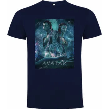 Dámské tričko Tričko Avatar Wallpaper Baby Barva: Námořnická modrá/Navy, Velikost: 4XL, Pohlaví: Panské