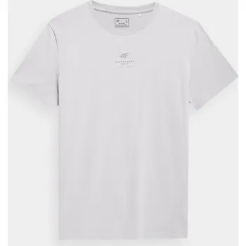 Pánské tričko 4F 4FSS23TTSHM363 GREY Pánské tričko US L